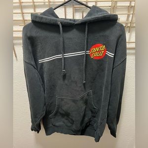 Santa Cruz Classic Dot Pullover Hoodie Santa Cruz Mens Sweatshirt